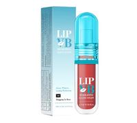 Lip Gloss With VB Complex, 4.7ml Moisture-Locking Plumping Lip Gloss, Chapped L-ip Care Tinted Lipstick, Non-sticky L-ip Hydrating Oil For Women Girl Outdoor Travel Everyday Beauty Use