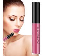 Lip Gloss Women, Long Lasting Plumper Stick,6ml Waterproof Shine Enhancer, Lightweight Non-Sticky Formula, Smooth Glossy Finish, Rose Pink, Daily Wear, Parties, Commute,