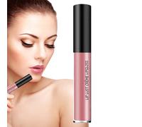 Lip Gloss Women, Long Lasting Plumper Stick,6ml Waterproof Shine Enhancer, Lightweight Non-Sticky Formula, Smooth Glossy Finish, Rose Pink, Daily Wear, Parties, Commute,