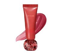 Lip Glowy Balm | Sheer Tinted Lip Moisturiser to Nourish & Soothe Dry Lips, with Buildable Colour & Hydrating Gloss Finish for Day & Night (#04)