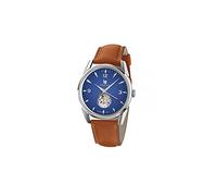 LIP Himalaya 40 Automatic Beating Heart Unisex Watch Brown Strap 671585