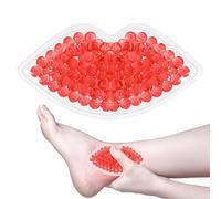 Lip Ice Pack, Innovative Ice Pad for Face Cooling Gel Pads, Lightweight Neck Pack Gel Cold for Face Neck Hand