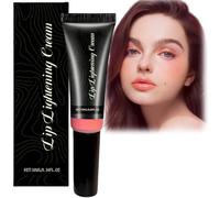 Lip Lightening Balm for Dark Lip,Lip Li/ghtening Lip Highlighter Cream,Lip Bleaching Balm,Lip Balm to Remove Darkness,Moisturizing L/ip Ba/lms,Lip Ligh/tening Scrub Bal/m,Hydrating Li/p Mask for Women