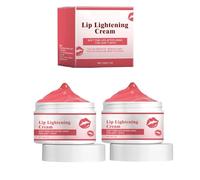 Lip Lightening Cream, Lip Brightening for Dark Lips, Dark Lips Cream, Repairs Dry with Exfoliating & Anti-Crack Repair, Remove Darkness, Deep Nourishing and Hydrating, For All Skin Types (2pcs)