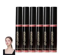 Lip Lightening for Dark Lips, Deeply Moisturizing & Brightening for Dry Cracked Lips, Reduces Fine Lines, Long-Lasting Hydrating and Care for Removing Darkness Non-Greasy (6pcs)