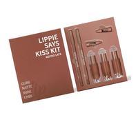 Lip Liner and Lipstick Combo Makeup Gift Set Matte Liquid Lipstick Liner Gloss Set Waterproof Stain Kits Professional Lip Makeup Gift Kit