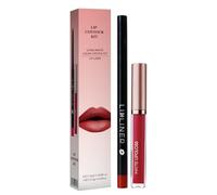 Lip Liner for Long-Lasting Lip Contour - Lip Liner Lip Colouring Pencil Set, Long-Lasting Contour Set, for Women and Girls, Beauty, Summer, Winter, Outdoor, Date and Travel