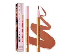Lip Liner Pencil, Waterproof Long Lasting Waterproof Matte Lip Pencil, Creamy Smooth Glide, High Pigmented Nude Brown Shade, Smudge Proof Lipstick for Fuller Lips, Cruelty Free (03 Barely There)