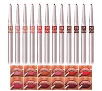 Lip Liner Set, Creamy Makeup Kit Lip Pencil, Creamy Lipliners Makeup Set, Sculpting Lip Pen with Matte Finish for Mother, Wife