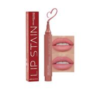 Lip Liner Stain Pencil, Plum Matte Lip Stain Liner Pen, Long-Lasting Waterproof Smudge-Resistant, Liquid Lip Colour Pencil with Soft Precision Tip, Defines & Shapes Lips Linergie