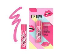 Lip Love Chapstick Strawberry | Smudge Proof | Long Wear | Transfer Proof | Paraben Free | 4.5 G (Pack Of 1)