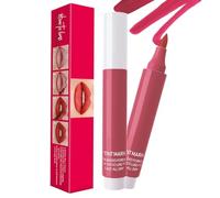 Lip Marker - Liquid Lipstick, Moisturising Dye, Accurate Point in the Shape of a Pen, Easy to Use, Natural Fat Close, Long Duration for Perfect and Sweet