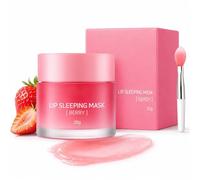 Lip Mask Overnight - Lip Sleeping Mask - Lip Moisturiser for Dry Chapped Peeling Cracked Lips Fades Lip Lines - Repair and Restore Lips,Hydrating, Exfoliating Lip Balm for Moisture Lip Care
