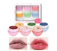 Lip Moisturizer Balm - Lip Balm Set | Lip Balm | 6 Packs Long Lasting Lips Moisturizer | Multipack Lip Moisturizer | Intensive Lip Repair | Sleeping Lip Balm, Reduce Lip Lines And