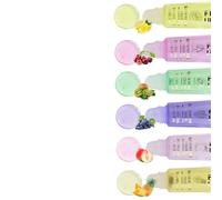 Lip Moisturizer Glaze,6X Lip Gloss Oil With Fruit Scent - Portable Skin Care Supplies For Business Trip Home Outdoor School