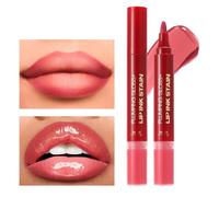 Lip Oil and Liner Set,Double-Head Lip Liner and Gloss Combo Sets | Nourishing Non Sticky Beauty Makeup Cosmetics for Women Girls Family Wife