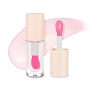Lip Oil | Color Reviving Tint | 24HR Intense Hydration | Non-Sticky & Lightweight | With Cherry, Jojoba & Kakadu Oils + Vitamin E | Glossy Crystal Shine | 6ml | Chunky Applicator