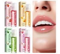 Lip Oil, Fruity Moisturising Lip Oil, Essence Lip Oil Set, Lip Care, Hydrating Jelly Lipstick, Fresh Texture Clear Lip Gloss Lip Make-Up, Lip Gloss for Long-Lasting Glossy Nourishing Lips