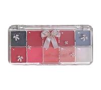 Lip Paint Kit - Vibrant Tone Cosmetic Set, Jelly-Based Color Pot | Smudge-Resistant Lip Stain Palette, Non-Drying Glossy Finish, Lightweight Cream Blush Pack for Festival, Performance, Cosplay Looks