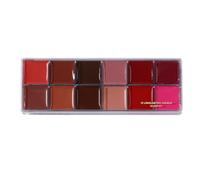 Lip Palette | Matte Cream Lipstick | Cosmetics Contouring Kit - 12 Vibrant Long-Wear Shades in Compact Set, for Daily Use by Women, Ideal for, Wives, Daughters & Stylish Makeup Rout