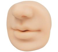 Lip Piercing Kit, Soft Silicone Piercing Practice Kit, Realistic Fact Lips for Jewelry Display & Makeup Tattooing| Practice Body Parts