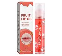 Lip Plumper 2 Faced Plumping Lip Oil Roll On Hydrating Lip Gloss Tinted Lip Balm Long Lasting Nourishing Fruit Extract Tinted Lip Balm Liquid Lipgloss Non Sticky Fresh Texture Transparent Body Scrub