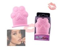 Lip Plumper Device Enhancer,Cat's Paw Cute Shape Lip Plumper Device Lip Filler Beauty Pump,Soft Silicone Cute Shape Natural Pout Mouth Tool,Sexy Lip Mouth City Lips Full of Charm Lip (Pink)