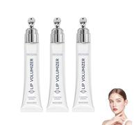 Lip Plumper Gloss, Long-Lasting Hydration Clear Lip Gloss, Natural Lips Plumping Serums, Reduces Lip Lines, Moisturizing Non-Sticky, Lip Plumper for Women (3)