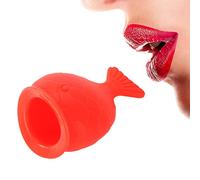 Lip Plumper, Lip Plumper Tool Lips Enhancer Hand Size Silicone Women Portable Fish shaped Lip Plumper Enhancer Fish shaped Lip Pump Tool Pout Lips Enhancer Plumper Tool for Lip Plumping