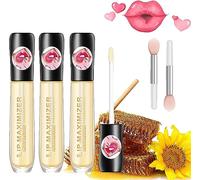 Lip Plumper - Vitamin E Lip Plumping Serum Instant Lip Filler, Lip Maximizer Hyaluronic Lip Plumper, for Moisturize, Eliminate Dryness Wrinkles, Enhances Plump Gloss (3Pcs)
