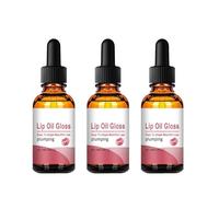 Lip Plumping Essence Oil, Natural Lip Essential Oil & Hydrating Water, Long Lasting Moisturizing Lip Glow Oil, Lip Oil for Women Beautiful Lips (3)