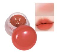 Lip Pudding Pot - Velvet Matte Pudding Pot Lip Clay | Hydrating, Non-Sticky Glossy Tinted and Cheek Balm Makeup for Women