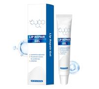 Lip Repair Gel for Cracked Dry Lips,Moisturiser for Angular,Lip Balm with Mint Extract,Hydrating Protection & Fade Lip Lines Overnight,Brightening Lip Color