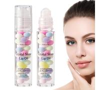 Lip Roll On - Moisturizing Gloss Non Sticky Care Roll | Women Girls Daily Lip Care Routine Conditioning nu