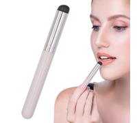 Lip Scrub Brush Makeup Brush, Round Head, Elastic, Portable