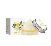 Lip Scrub Exfoliator, Gentle Lip Scrub Exfoliator and Moisturizer for Women, Lip Moisturizer Exfoliator Scrub for Daily Lip Care, Fruity Favors (Vanilla, 50g)