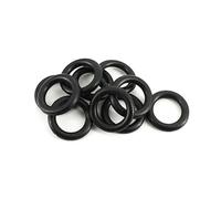 Lip seals 20 PCS/Lot Nitrile Rubber Black NBR 70A O-ring Thickness CS 3mm OD 21/22/23/24/25/26/27/28/29/30 * 3mm O Ring Gasket Oil Radial seals Rotary seals(OD26XID20XCS3MM_70A)