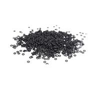 Lip seals 300PCS/lot Rubber Black NBR CS 1mm OD4/4.5/5/5.5/6/6.5/7/7.5/8/8.5/9/9.5/10mm O Ring Gasket Oil resistant waterproof Radial seals Rotary seals(4x2x1mm)