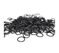 Lip seals 50 PCS/Lot Nitrile Rubber O-ring Black NBR CS 1.2mm OD 5/6/8/10/12/13/14/15/16/17/18/19/20 * 1.2mm O Ring Gasket Waterproof Radial seals Rotary seals(OD15XID12.6XCS1.2MM_60A)