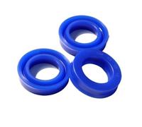 Lip seals 5pcs UN Radial Shaft Hydraulic Seal (IDxODxTHK), ID 20-30mm Polyurethane Piston Shaft Piston Rod PU Single Lip U Cup Oil Seals Radial seals Rotary seals(20x28x6(5pcs))
