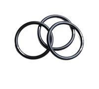 Lip seals O-ring Kit CS 2.5mm NBR Rubber Sealing Ring ID 2-80mm High Temperature Wear-resistant Mechanical Hydraulic Washer Radial seals Rotary seals (Size : ID 16mm, Color : 2.5mm100pcs)