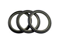 Lip seals Step Seal STd/GRS Rotary Joint Oil Seal O-ring Piston Rod Seal Ring High Temperature Resistance 4.2/6.3/mm Wear Resistance Radial seals Rotary seals (Size : 40x50.7x4.2mm10pcs)