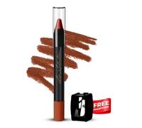 Lip Seduction Non-Transfer Crayon Lipstick - Last Night (30), 3.6g | Lightweight, Long Lasting up to 12H | Creamy Matte, Smudge Proof
