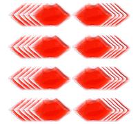 Lip Shape Ice Pack for Lip Filler, Bulk Lip Cold Pack for Lips Surgery Recovery - Reusable Cold Compress for Swelling Relief, Contour Design for Post-Procedure Comfort, 40-Count