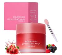 Lip Sleeping Mask Overnight Lip Skincare - Lip Moisturiser Lip Mask for Dry Cracked Peeling Lips, Fades Lip Lines & Repairs Chapped Lips, Non-Greasy Lip Balm for Daily Use Lip Care