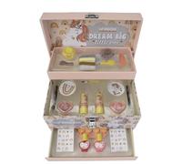 Lip Smacker Beauty Vanity Case, All-in-One Makeup Essentials for Face, Lips and Nails for your Kids' Ultimate Creative Look, Hair Accessories and Applicators Included