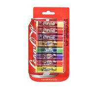 Lip Smacker Coca Cola Party Pack, Set of 8 Assorted LipBalms with Authentic Flav