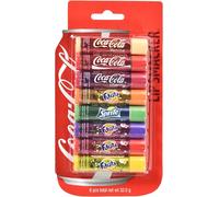 Lip Smacker Coca Cola Party Pack, Set of 8 Assorted LipBalms with Authentic Flav