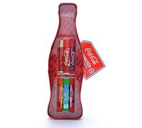 Lip Smacker - Coca-Cola Vintage Tin Collection - Set of Lip Balms for Kids in Different Flavours - Sweet Gift in a Collectible Iconic Coca-Cola Vintage Bottle Box - Gift Pack of 6