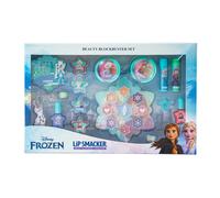 Lip Smacker Frozen Blockbuster Set, All-in-One Makeup Giftset with Lip Balms, Lip Glosses, Shimmer Creams and Nail Polishes for your Kids' Princess Look, Hair and Makeup Accessories are Included
